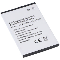 Battery suitable for Emporia Active V50, Active V50 4G, Li-ion, 3.7V, 1000mAh, 3.7Wh