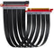 Silverstone RC04B-400 - Riser cable - High-quality ribbon cable - Zwart