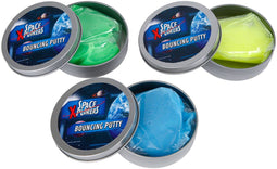 Space Xplorers Stuiterputty Glow in the Dark, 40gram