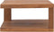 vidaXL - Salontafel - 65x65x33 - cm - massief - teakhout
