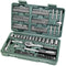 Brüder Mannesmann M29166 Dopsleutelset Metrisch 1/4 (6.3 mm) 130-delig