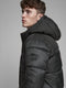 Jack & Jones JJDREW PUFFER HOOD - Puffer met capuchon - Zwart - Maat L