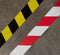 Perel Signalisatietape - Zelfklevend - Zwart/geel - 5 cm x 33 m