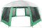 vidaXL - Zwembadtent - uitneembare - buiten- - gaaswanden - 690x690 - cm - zeegroen