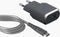 Netoplader 3A USB type C kabel 1,2m Levenslange garantie Force Power Grey