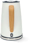Nedis KAWK510EWT - Elektrische waterkoker 1,7L 2200W - Roestvrijstaal hout rubberlak