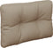 vidaXL - Palletkussens - 2 - st - stof - taupe