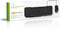 Nedis KBMC100 - Toetsenbord en muis set - Plug & play installatie - Zwart