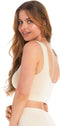 MAGIC Bodyfashion Bamboo Comfort Bra - Beugelloos - Ingebouwde support - Kleur Bamboo Cream