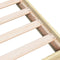 vidaXL - Bedframe - zonder - matras - hout - sonoma - eikenkleurig - 140x190 - cm