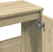 vidaXL - Wastafelkast - 65x33x60 - cm - bewerkt - hout - sonoma - eikenkleurig