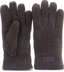 Warmbat M - Heren Handschoenen - Goat Suede - Choco