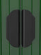 vidaXL - Tuinschuur - 192x108x223 - cm - gegalvaniseerd - staal - groen