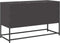 vidaXL - Tv-meubel - 100,5x39x60,5 - cm - staal - zwart