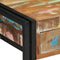 vidaXL - Console - Tafel - - - Meerkleurig - Massief - Gerecycled - Hout - en - Metaal