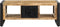 vidaXL - Salontafel - 90x50x36 - cm - massief - ruw - mangohout