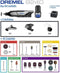 Dremel 8240-3/45 - Multitool - 12 V Li-Ion Accu (2.0 Ah) - 45 Accessoires - 3 Hulpstukken - Soft bag