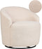 Draaifauteuil DAVIK Bouclé Beige