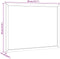 vidaXL - Magnetisch - whiteboard - met - massief - grenenhouten - frame - 40x30 - cm