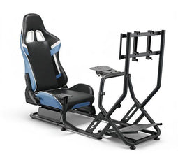 VDD Gaming - Race simulator - Volledig verstelbaar - Zwart/Blauw