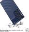 iMoshion Hoesje Geschikt voor Samsung Galaxy S23 Ultra Hoesje Siliconen - iMoshion Carbon Softcase Backcover - Blauw
