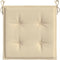 vidaXL - Tuinstoelkussens - 6 - st - 40x40x3 - cm - oxford - stof - beige
