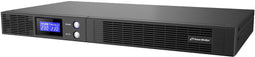 PowerWalker VI 500 R1U - Line-Interactive UPS - 500VA / 300W - 4x IEC output - USB poort - 216 x 433 x 44 mm (LxBxH)