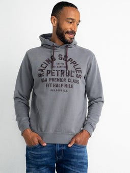 Petrol Industries - Heren Sportieve Hoodie - Geborduurd Logo - Maat XXXL