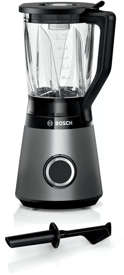 Bosch MMB6172S - VitaPower Blender - 1.200W - 1,5L ThermoSafe kan - 2-in-1 Pusher en Spatel