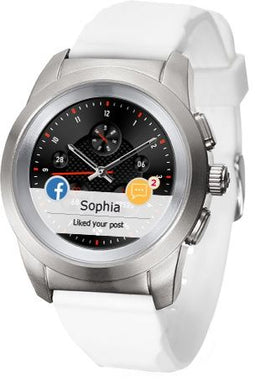 MyKronoz ZeTime - Smartwatch - Hartslagsensor Slaapmonitor - Wit
