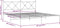 vidaXL - Bedframe - met - hoofdbord - metaal - zwart - 180x200 - cm
