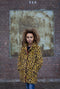 Moodstreet Meisjes Winterjas - Fake-Fur - Ribboorden - Goud (116)