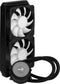 Aerocool Mirage L240 - Waterkoeler 240mm RGB - Infinity mirror ontwerp - Zwart