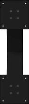 vidaXL - Salontafelpoten - 2 - st - X-vormig - 50x(42-43) - cm - staal - zwart