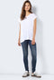 Noisy may NMMATHILDE - Oversized T-shirt - Korte mouwen O-hals - Maat XS
