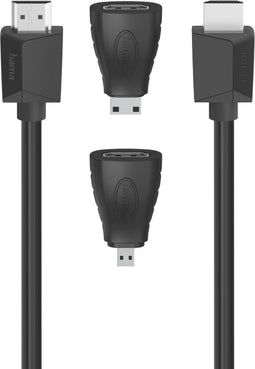 Hama 00200705 - HDMI-kabel 150cm - 4K HDR - Zwart