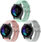 iMoshion Bandje Geschikt voor Garmin Venu, Garmin Vivoactive 3, Garmin Forerunner 245 - iMoshion Siliconen bandje Multipack - blauw