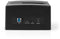 Nedis HDDUSB3210BK - Dockingstation voor 2,5