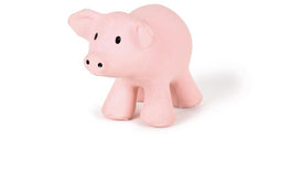 Tikiri Bijt- en Badspeelgoed met Rammelaar - Varken