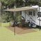 vidaXL - Tenttapijt - 200x400 - cm - taupe