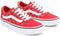 Vans YT Ward - Sneakers - Dubbel gestikte bovenlaag - Checker Dot Red/White