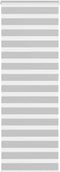 vidaXL - Zebra - rolgordijn - 90x230 - cm - stofbreedte - 85,9 - cm - lichtgrijs
