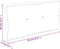 vidaXL - Palletkussen - 70x40x12 - cm - stof - koningsblauw