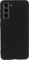 Mobiparts Samsung Galaxy S21 - Silicone Cover - Soft-touch - Zwart