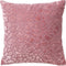 Dutch Decor TYLA - Sierkussen velvet 45x45 cm Dusty Rose - roze - Inclusief binnenkussen