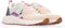POSH by Poelman CAROCEL - Dames sneakers - Vetersluiting chunky zool 4 cm - Beige