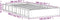 vidaXL - Bedframe - massief grenenhout - wasbruin - 100x200 cm