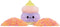 Fluffie Stuffiez Grote Plush - 30 cm - Ijsje - Pluk Knuffel
