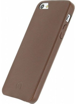 Mobilize MOB-LCBR-IPH5S - Soft case - Leer - Bruin