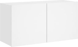 vidaXL - Tv-meubel - wandgemonteerd - 80x30x41 - cm - wit